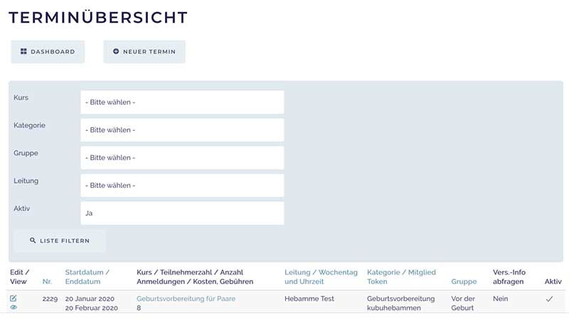 Kubuhe Termin Uebersicht 073e20fc